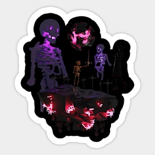 Skeleton Dimension Sticker